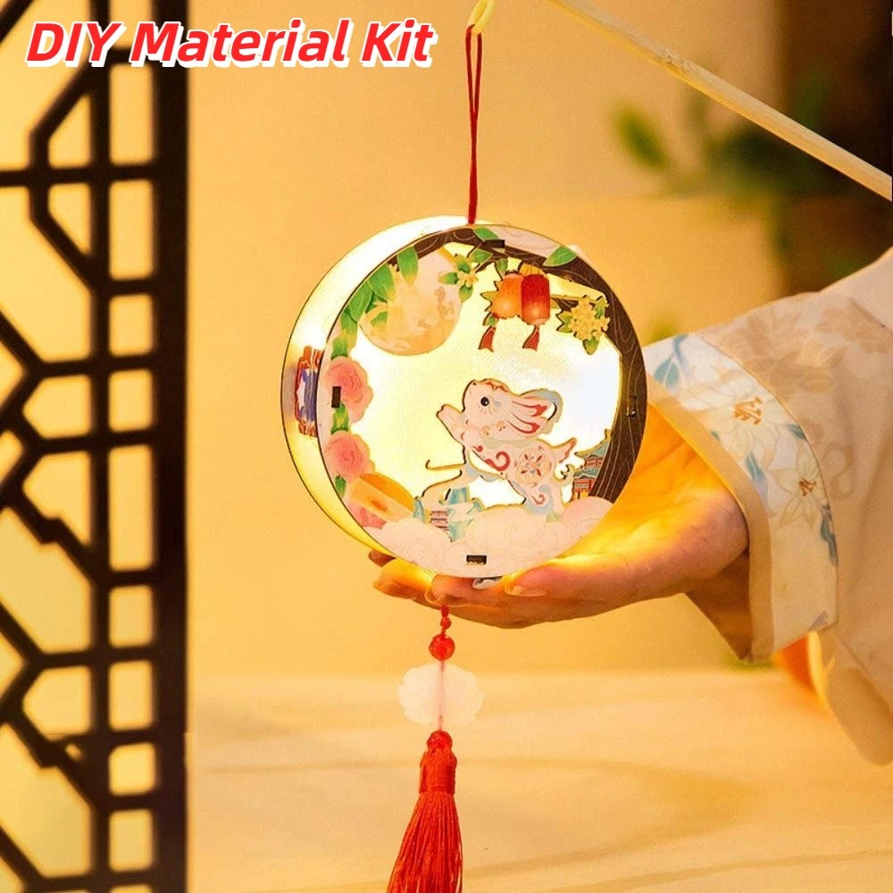 Event Party Box - Shadow Box Style Moon Goddess Lantern