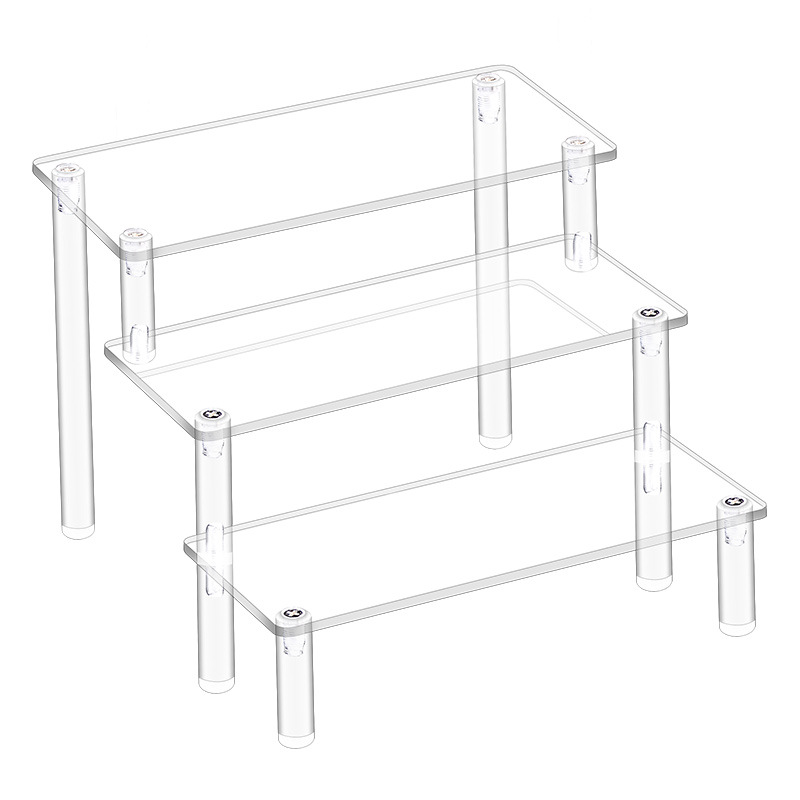 Cupcake Stand Tier - 1-4 Tier Acrylic Display Stand Durable