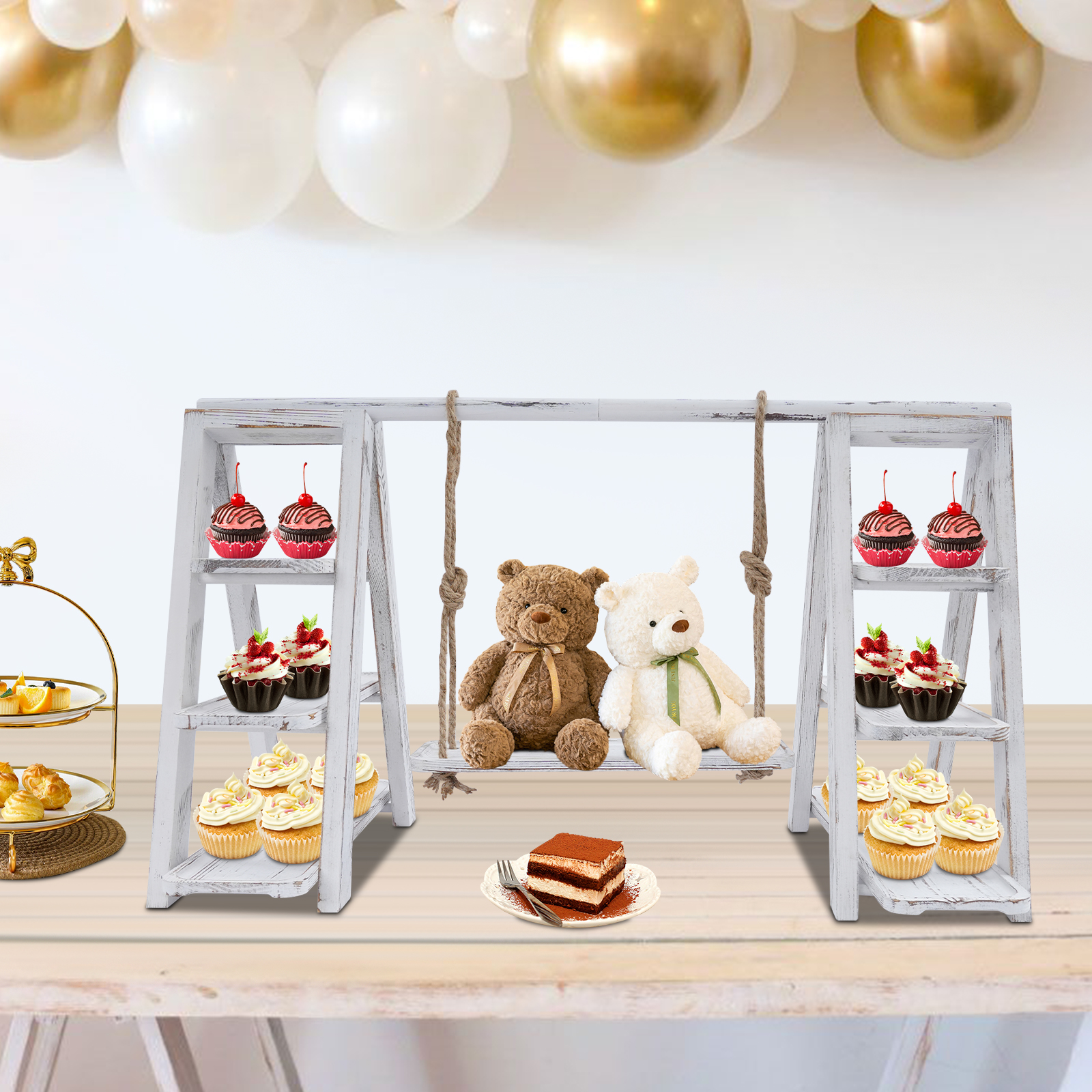 3-Tier A-Shape Cupcake Stand W – обзор и цена Cupcake Stand Tier