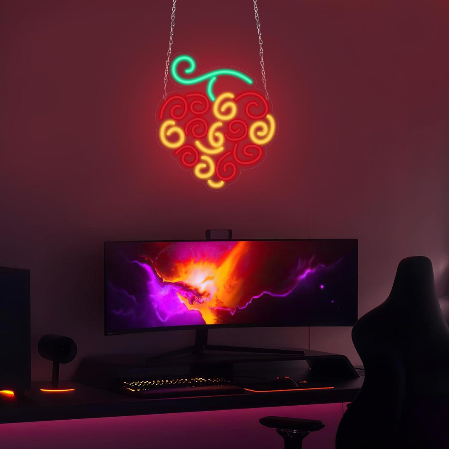 Cyber Fruit Neon Sign USB Dimm – обзор и цена Neon Sign Party