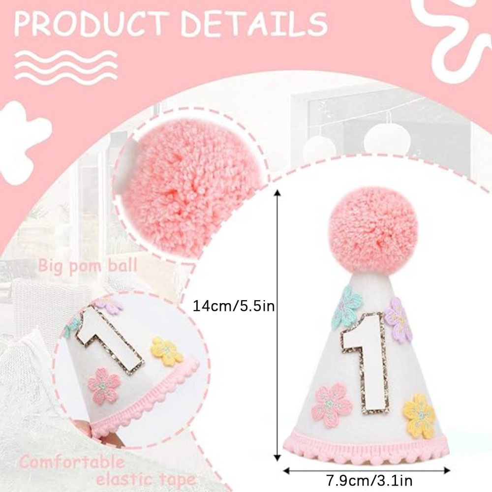 Colorful Floral Cone-Shaped Bi – обзор и цена Party Hat Cone