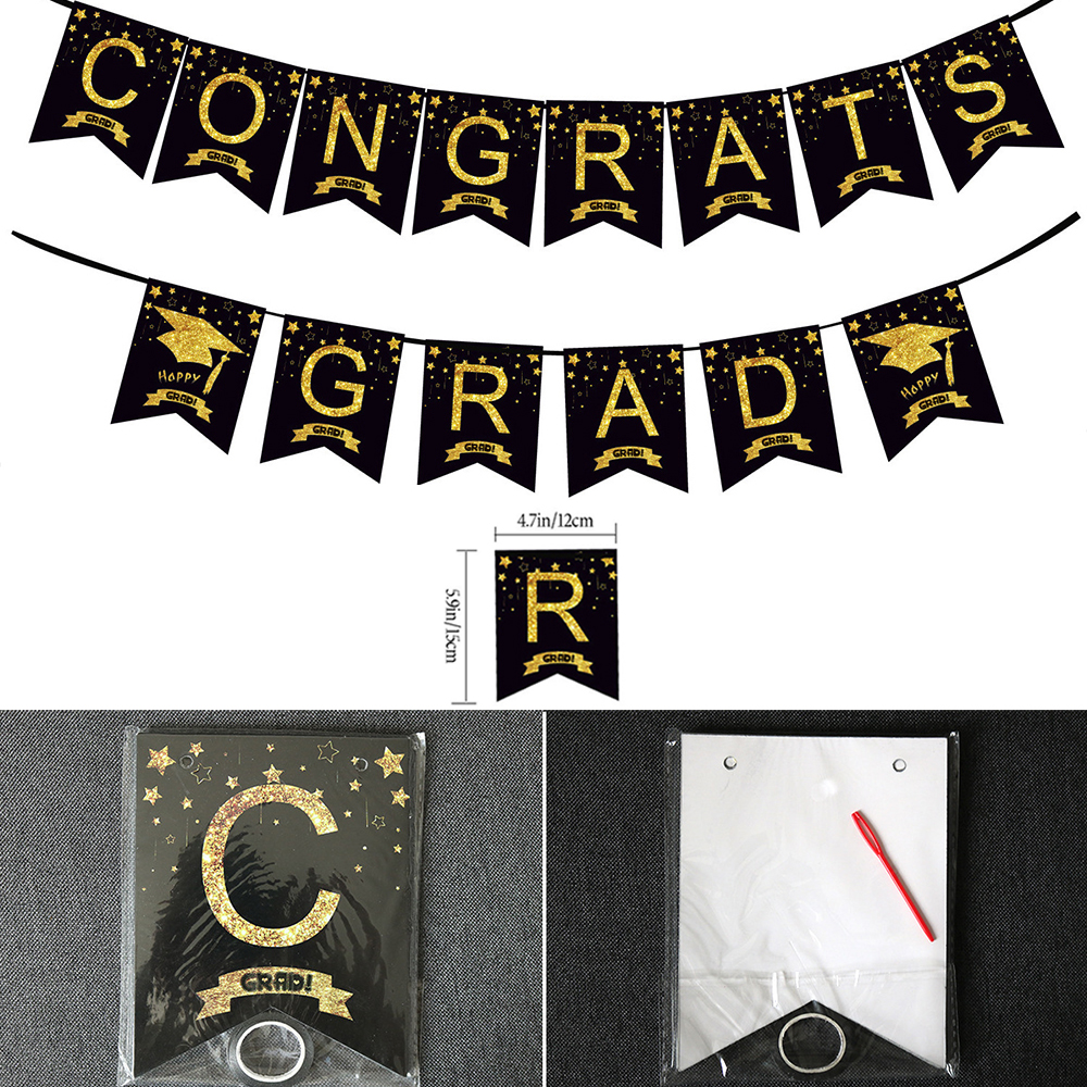 Graduation Party Decoration Se – обзор и цена Party Banner Gold