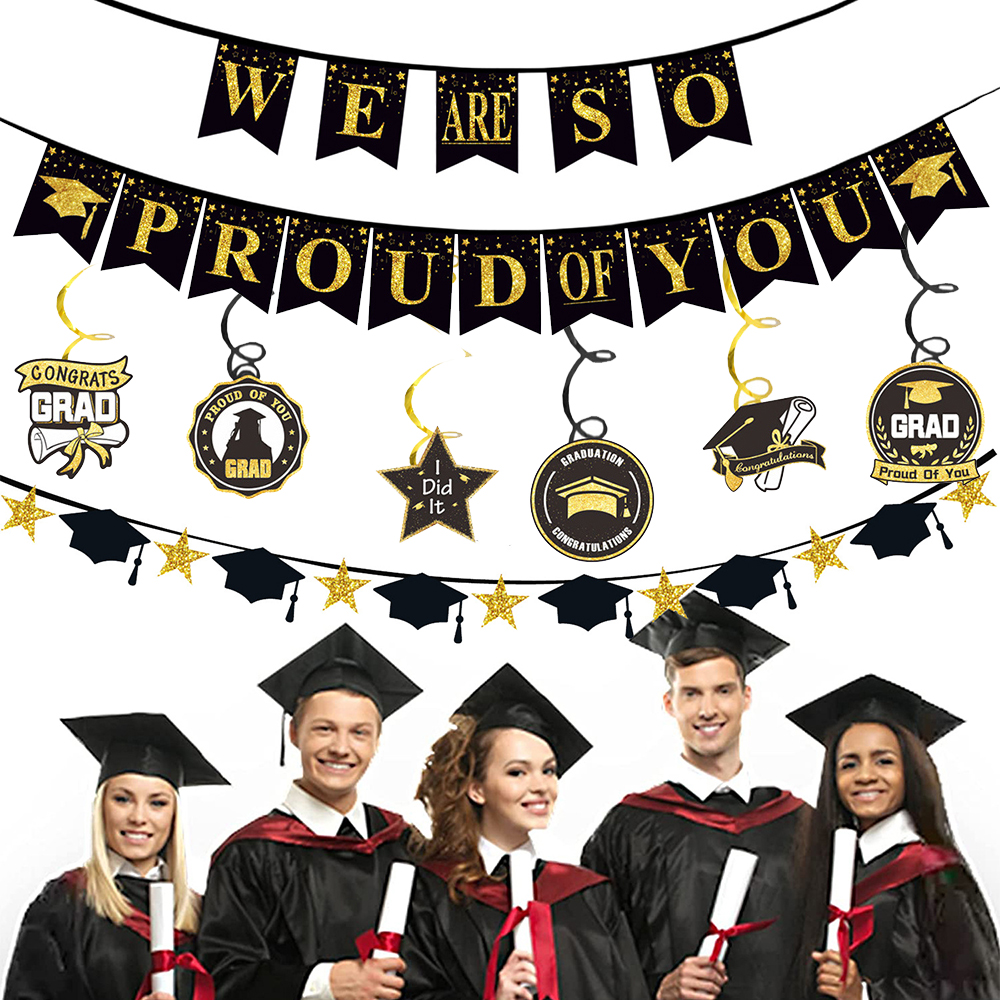 Graduation Party Decoration Se – обзор и цена Party Banner Gold