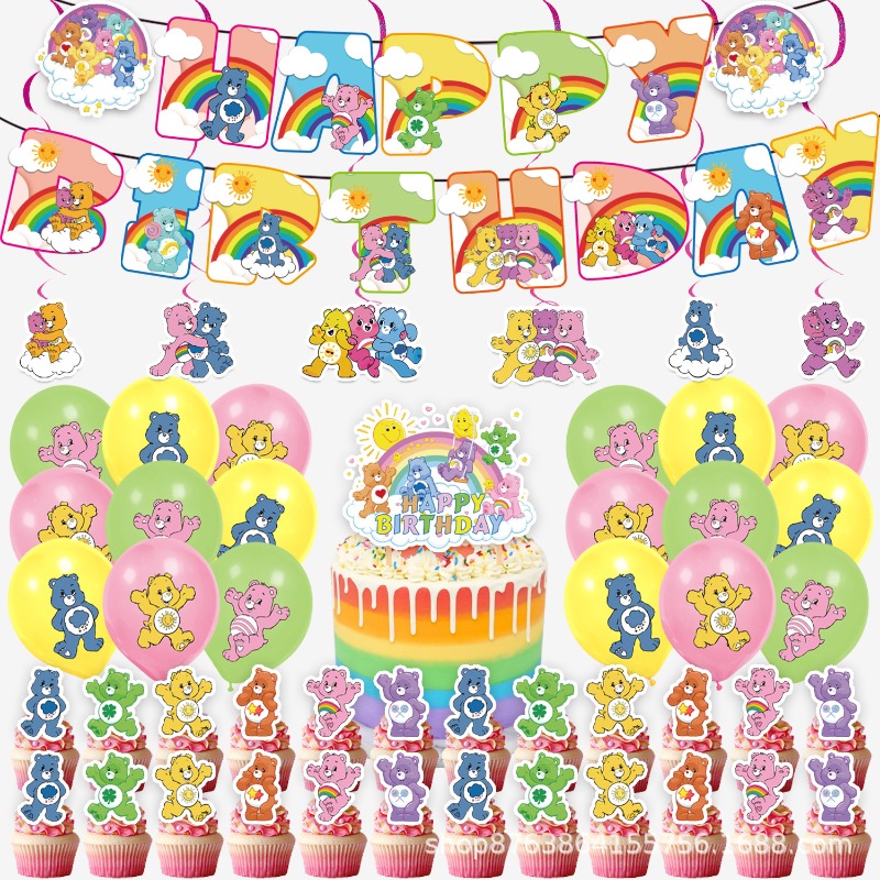 New Cute Cartoon Care Bears Th – обзор и цена Event Supplies