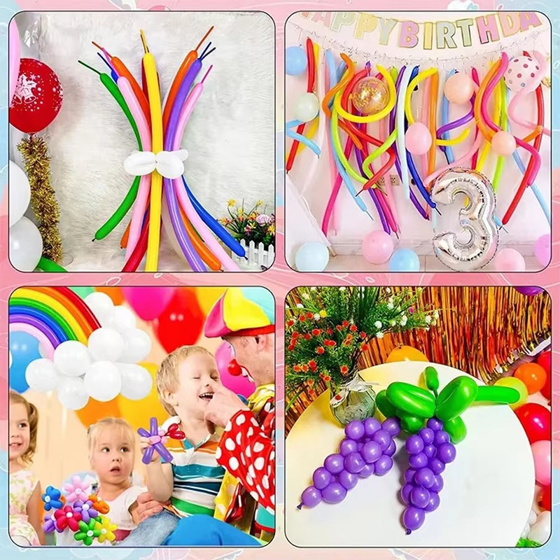 50~200pcs Spiral Balloons Colo – обзор и цена Balloon Pump Hand