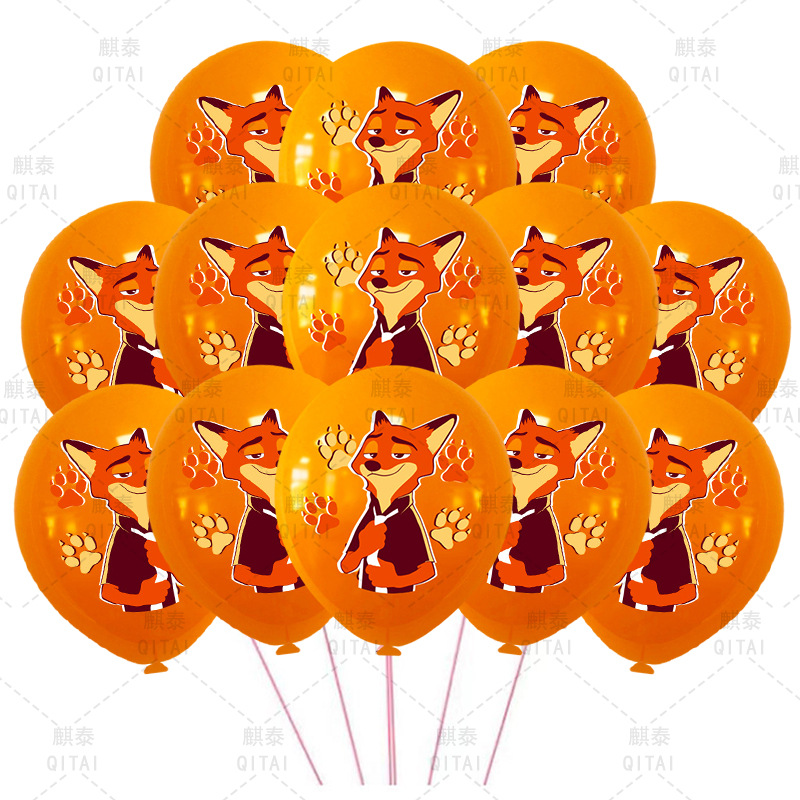 New Zootopia Balloons Wild Ani – обзор и цена Event Supplies