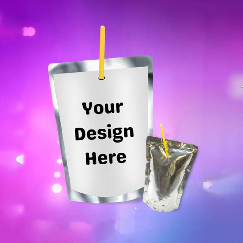 Custom Juice Pouch Label, Pers – обзор и цена Party Event Supplier
