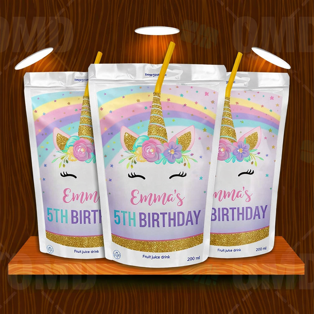 Custom Juice Pouch Label, Pers – обзор и цена Party Event Supplier