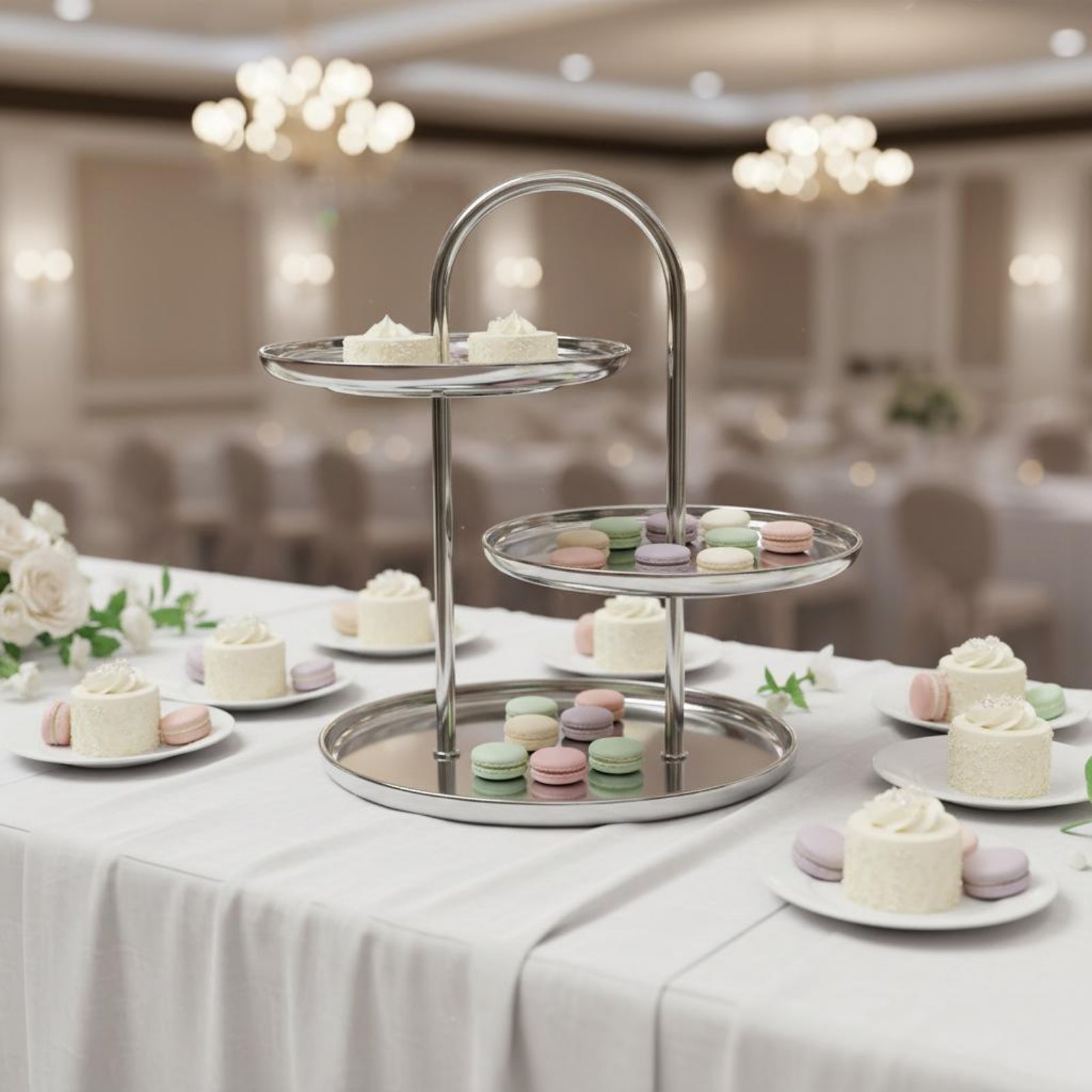 3-Tier Dessert Stand Multi-Tie – обзор и цена Cupcake Stand Tier