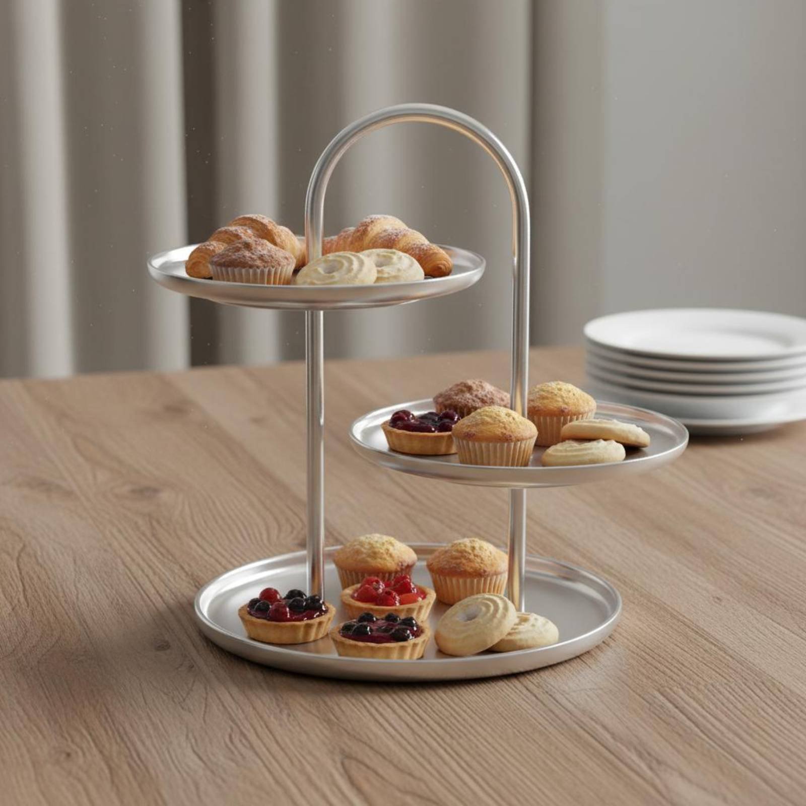 3-Tier Dessert Stand Multi-Tie – обзор и цена Cupcake Stand Tier