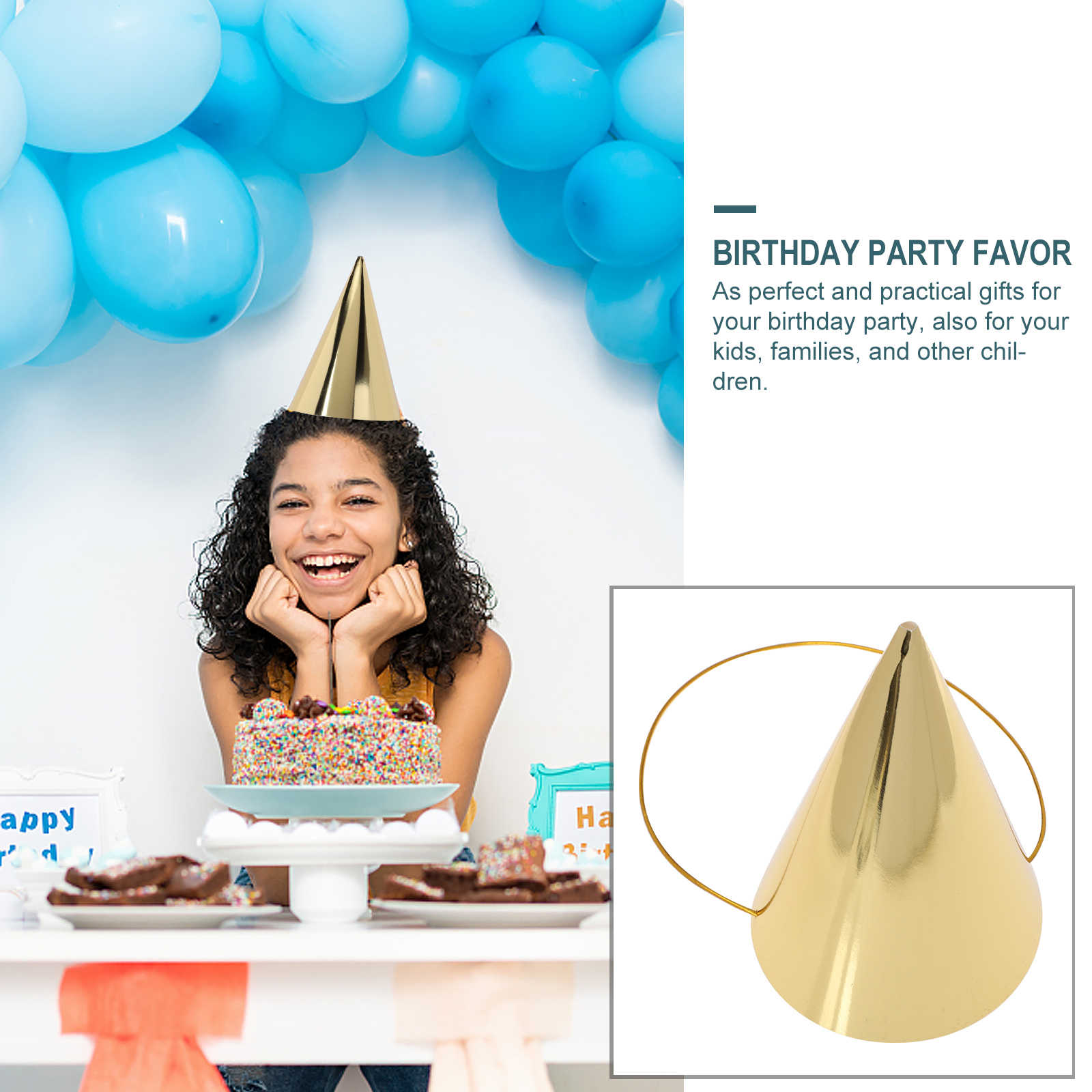  8 Pcs Birthday Hat Celebratio – обзор и цена Party Hat Cone