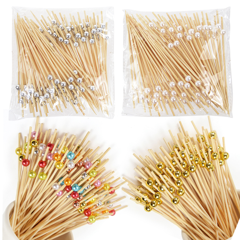 100Pcs Disposable Bamboo Skewe – обзор и цена Centerpiece Stick
