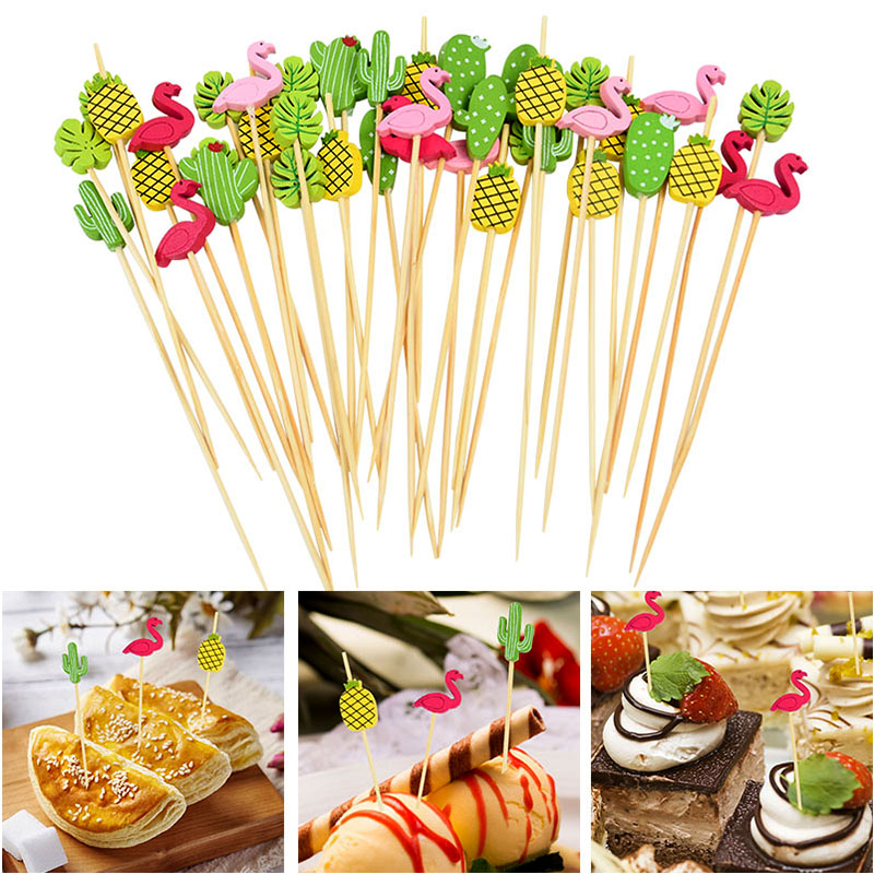 100Pcs Disposable Bamboo Skewe – обзор и цена Centerpiece Stick