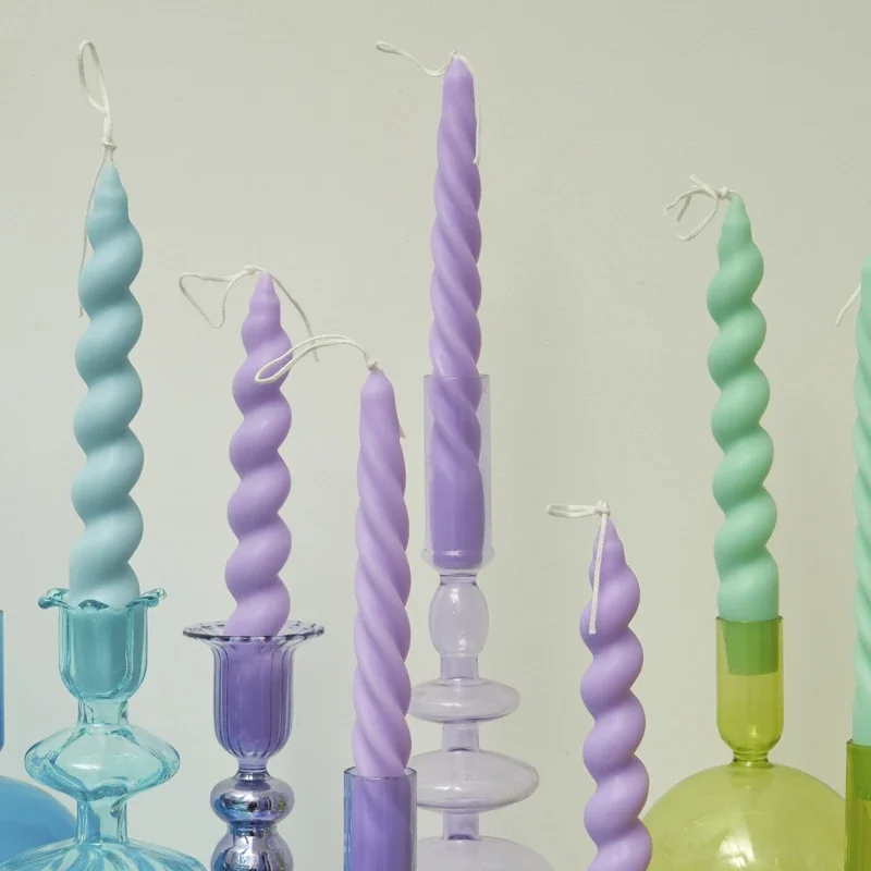 2pc Spiral Candles Scented Can – обзор и цена Centerpiece Stick