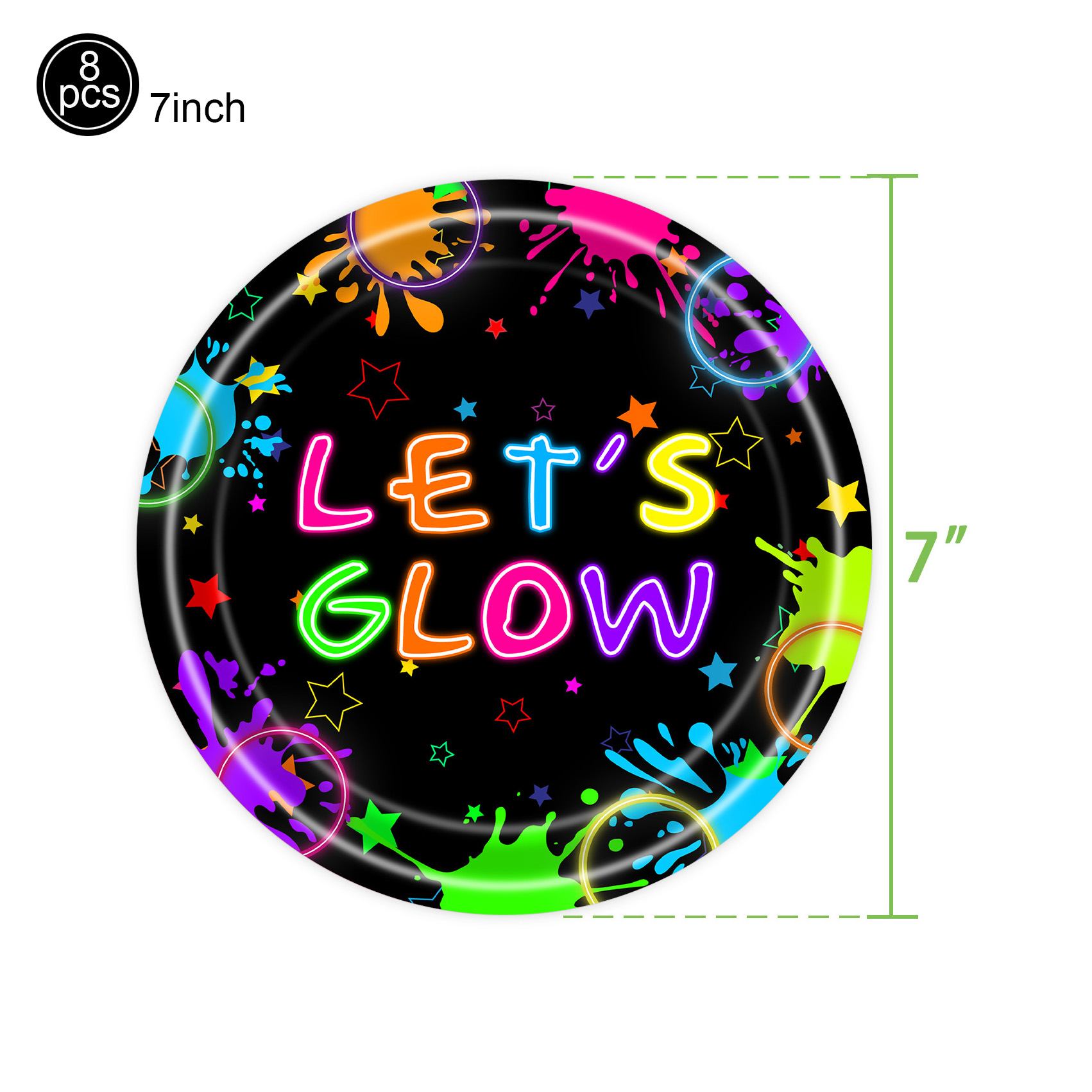 Neon Party Supplies Let Glow P – обзор и цена Let'S Party Event Supply