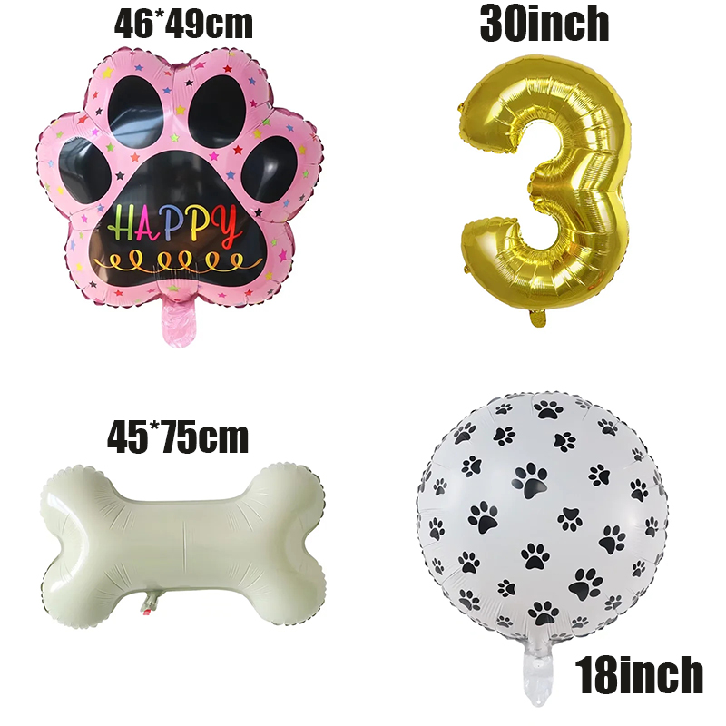 Gold WOOF Balloons, Dog Birthd – обзор и цена Let'S Party Event Supply
