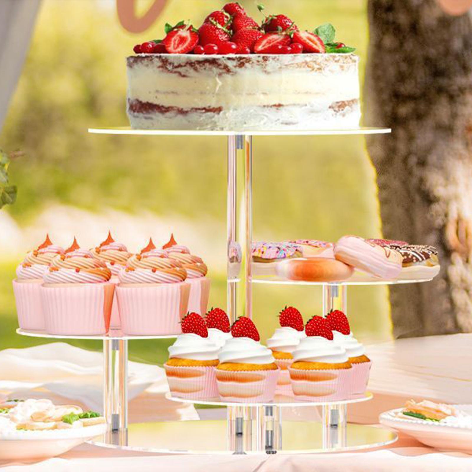 Cupcake Holder Stand Acrylic 4 – обзор и цена Cupcake Stand Tier
