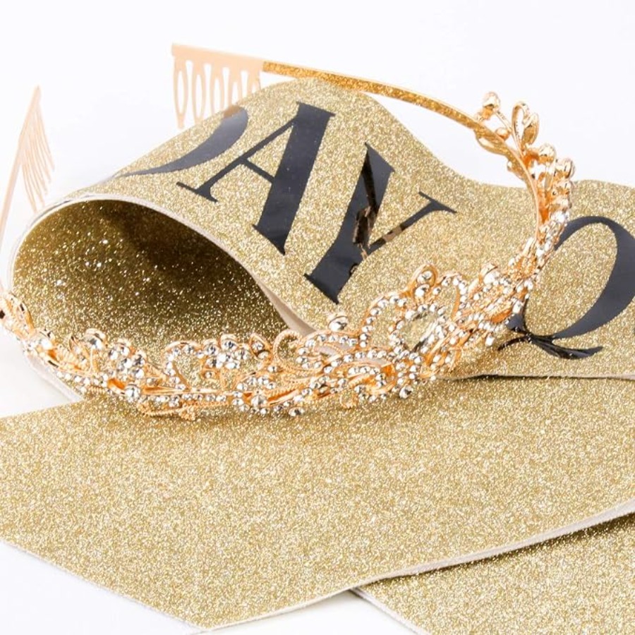 Birthday Queen Sash & Rhinesto – обзор и цена Birthday Sash Glitter