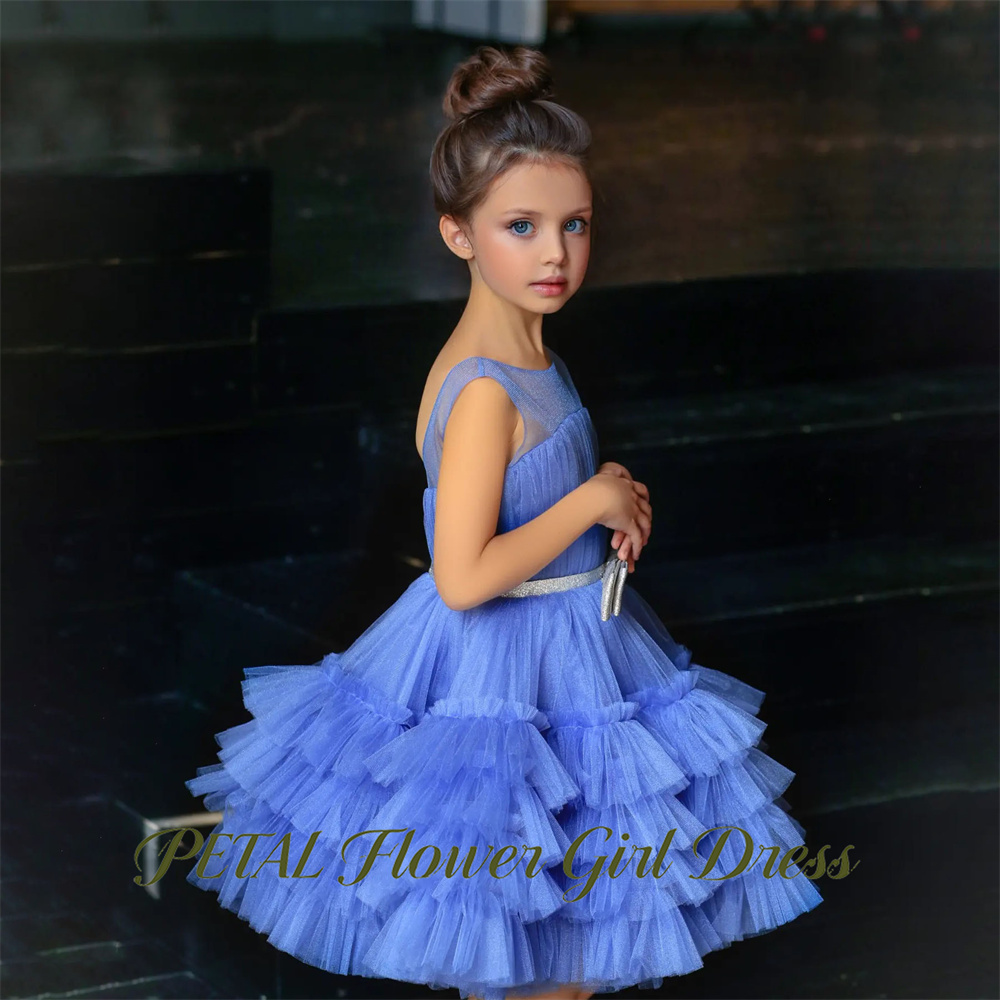 Petal Blue Sleeveless Children – обзор и цена Birthday Sash Glitter