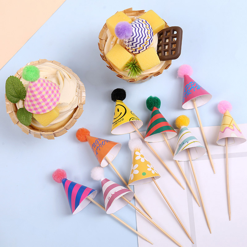15/30Pcs Mini Party Hats Cake  – обзор и цена Party Hat Cone