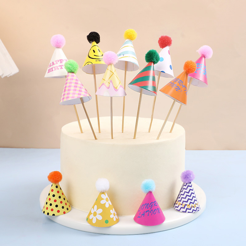15/30Pcs Mini Party Hats Cake  – обзор и цена Party Hat Cone