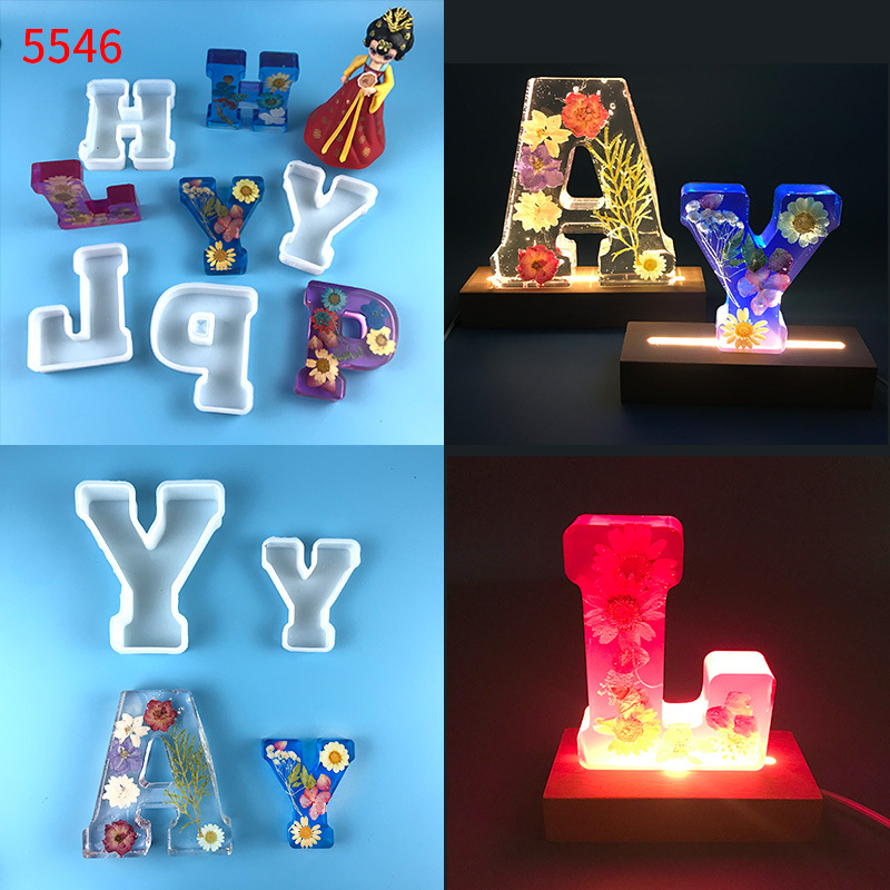 1pc A-Z Letter Silicone Molds  – обзор и цена Event Z