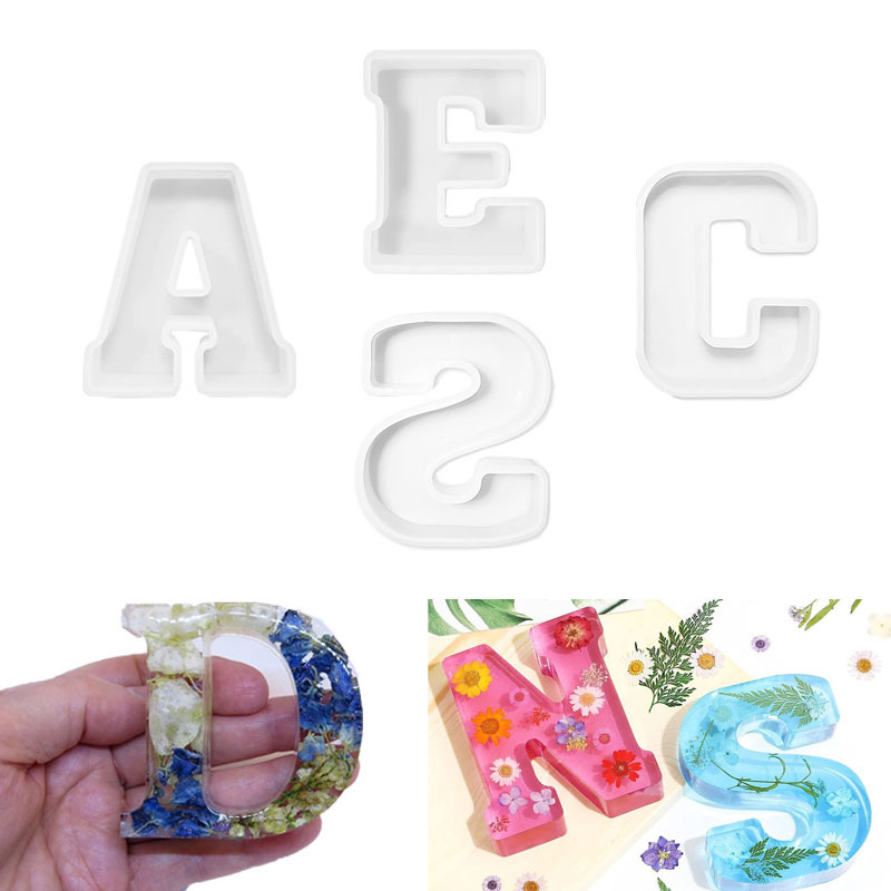 1pc A-Z Letter Silicone Molds  – обзор и цена Event Z