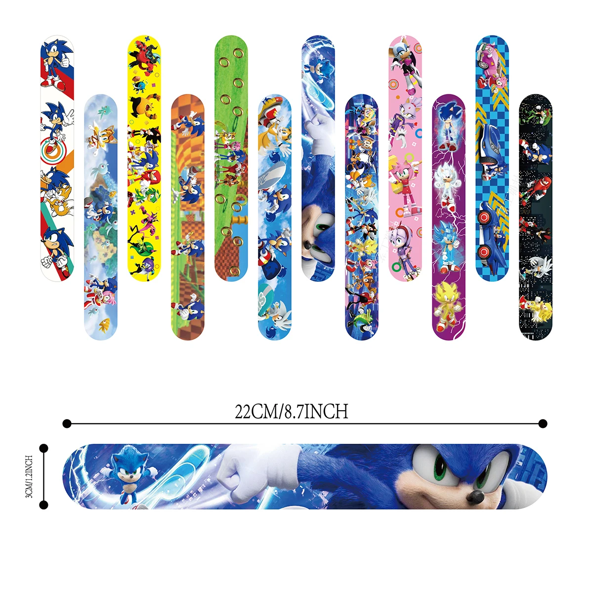 12/24/36pcs Sonic Slap Bracele – обзор и цена Party Favor Bag