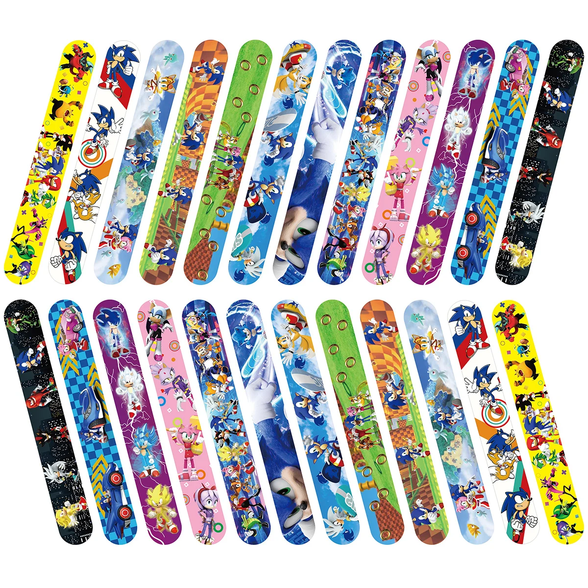 12/24/36pcs Sonic Slap Bracele – обзор и цена Party Favor Bag