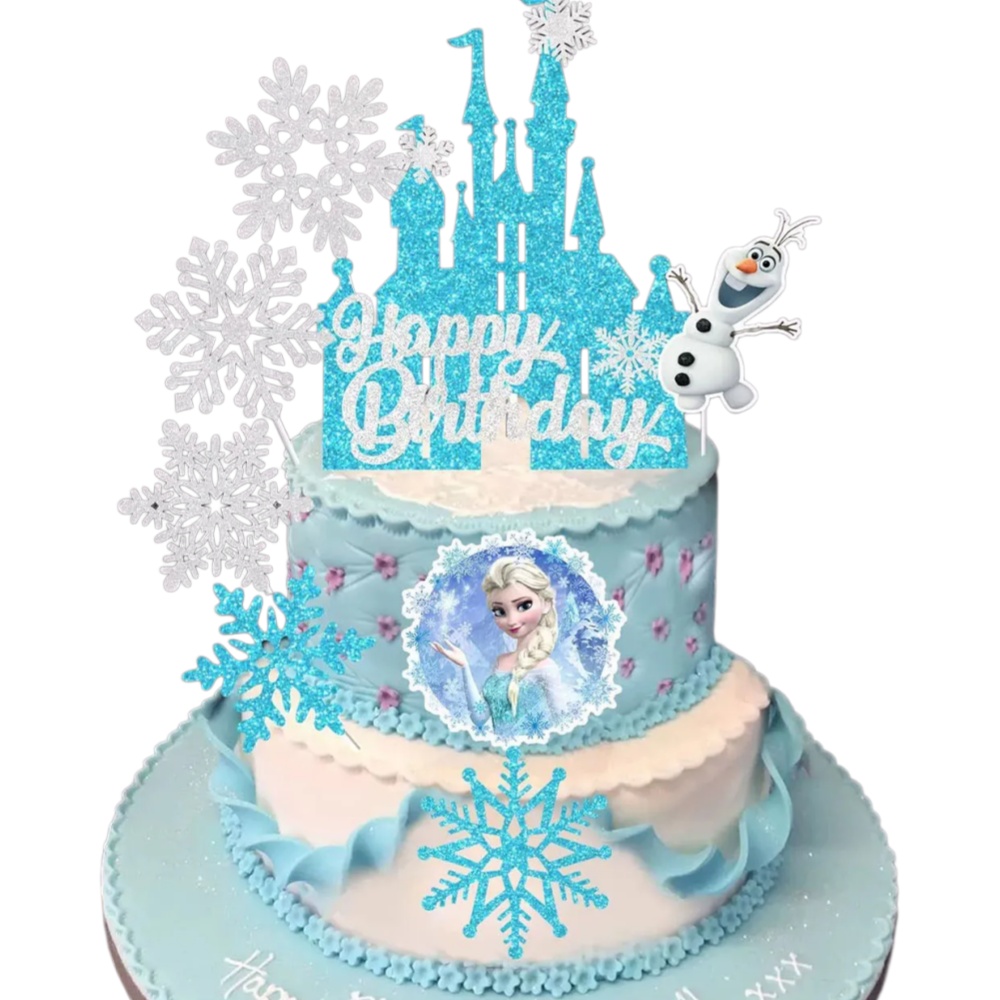 2026 8PCS F-r-o-z-e-n Cake Top – обзор и цена Event Z
