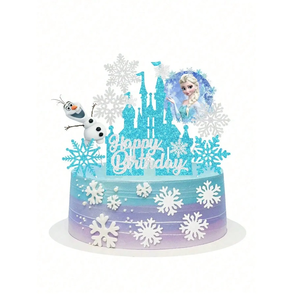 2026 8PCS F-r-o-z-e-n Cake Top – обзор и цена Event Z