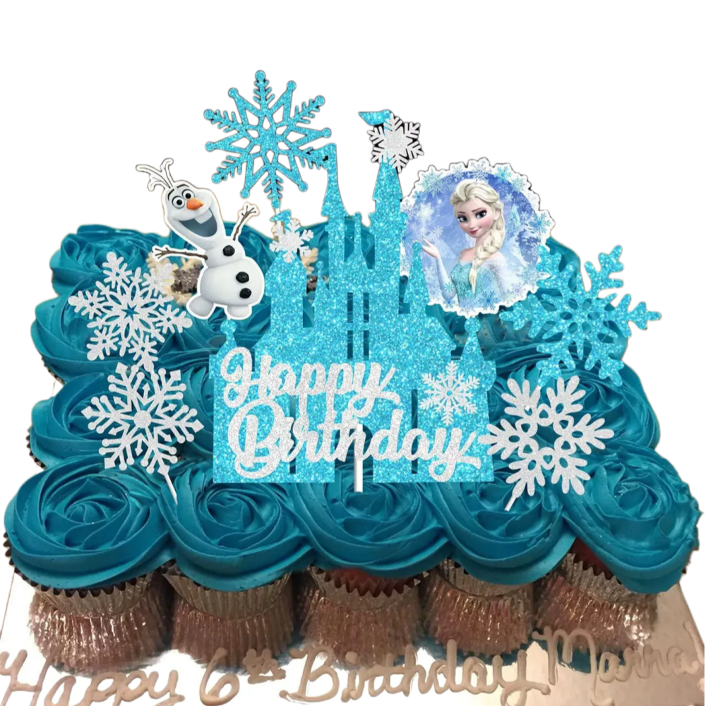 2026 8PCS F-r-o-z-e-n Cake Top – обзор и цена Event Z