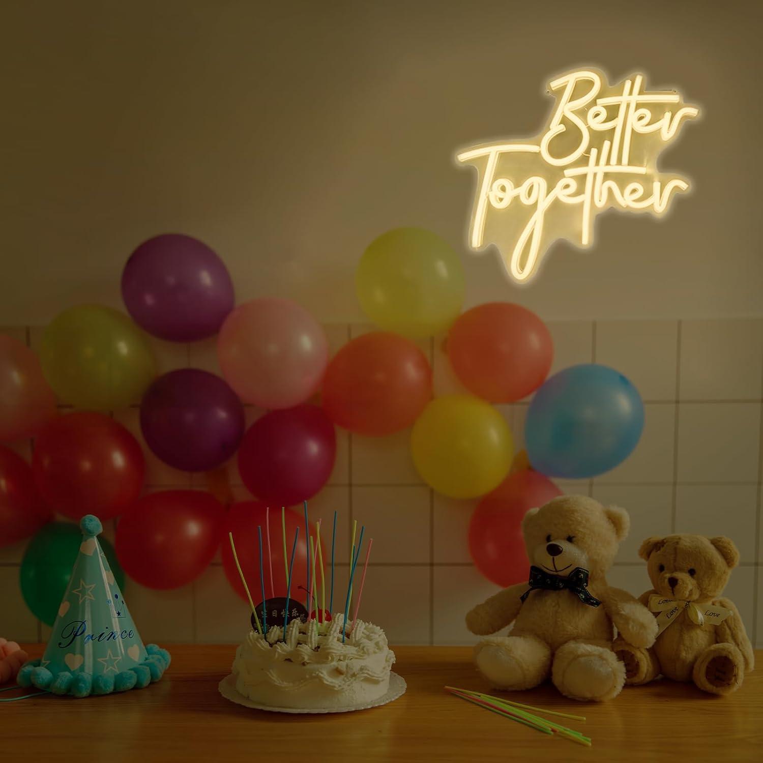 Better Together Neon Sign USB  – обзор и цена Neon Sign Party