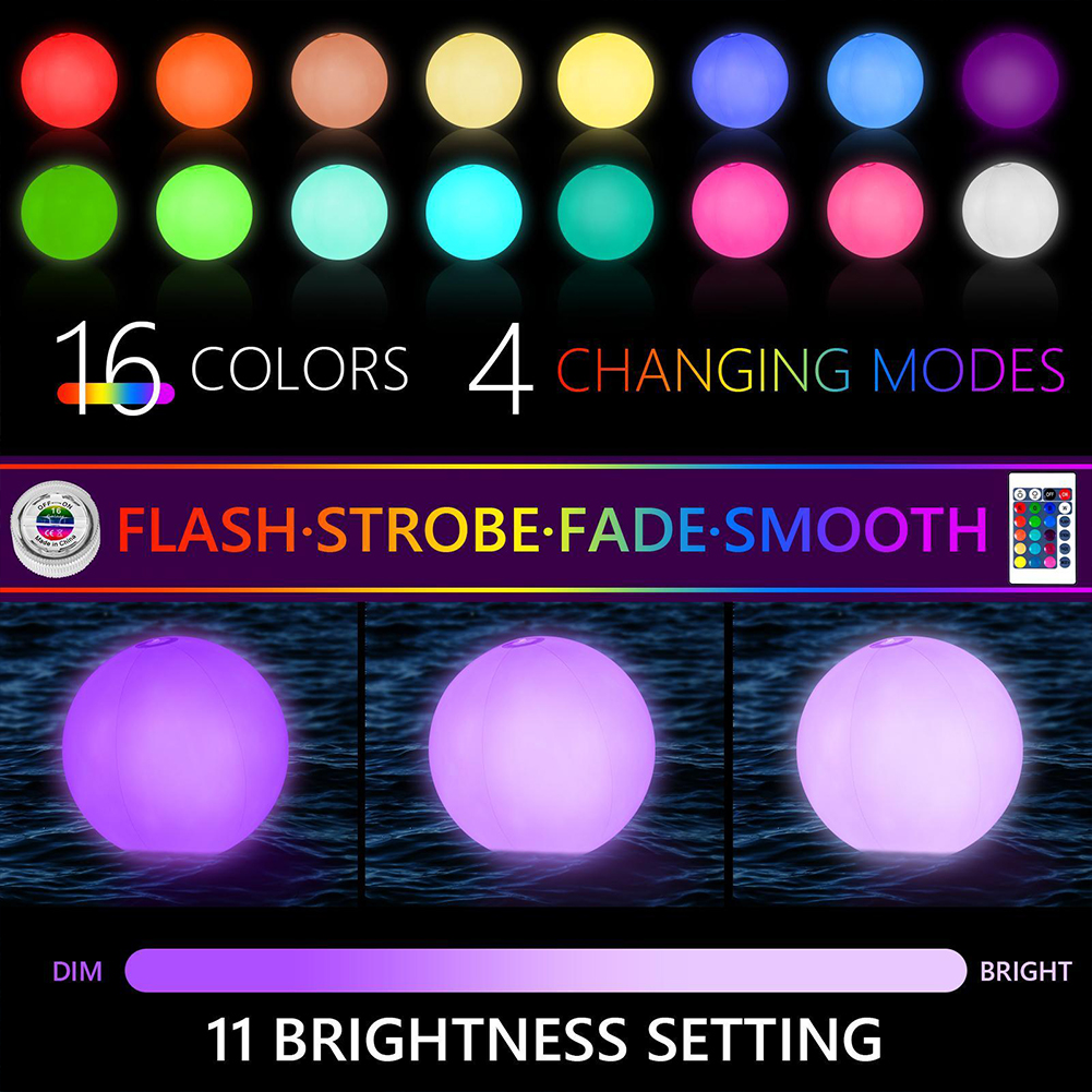 1-4PCS Floating Pool Lights wi – обзор и цена Led Balloon Light