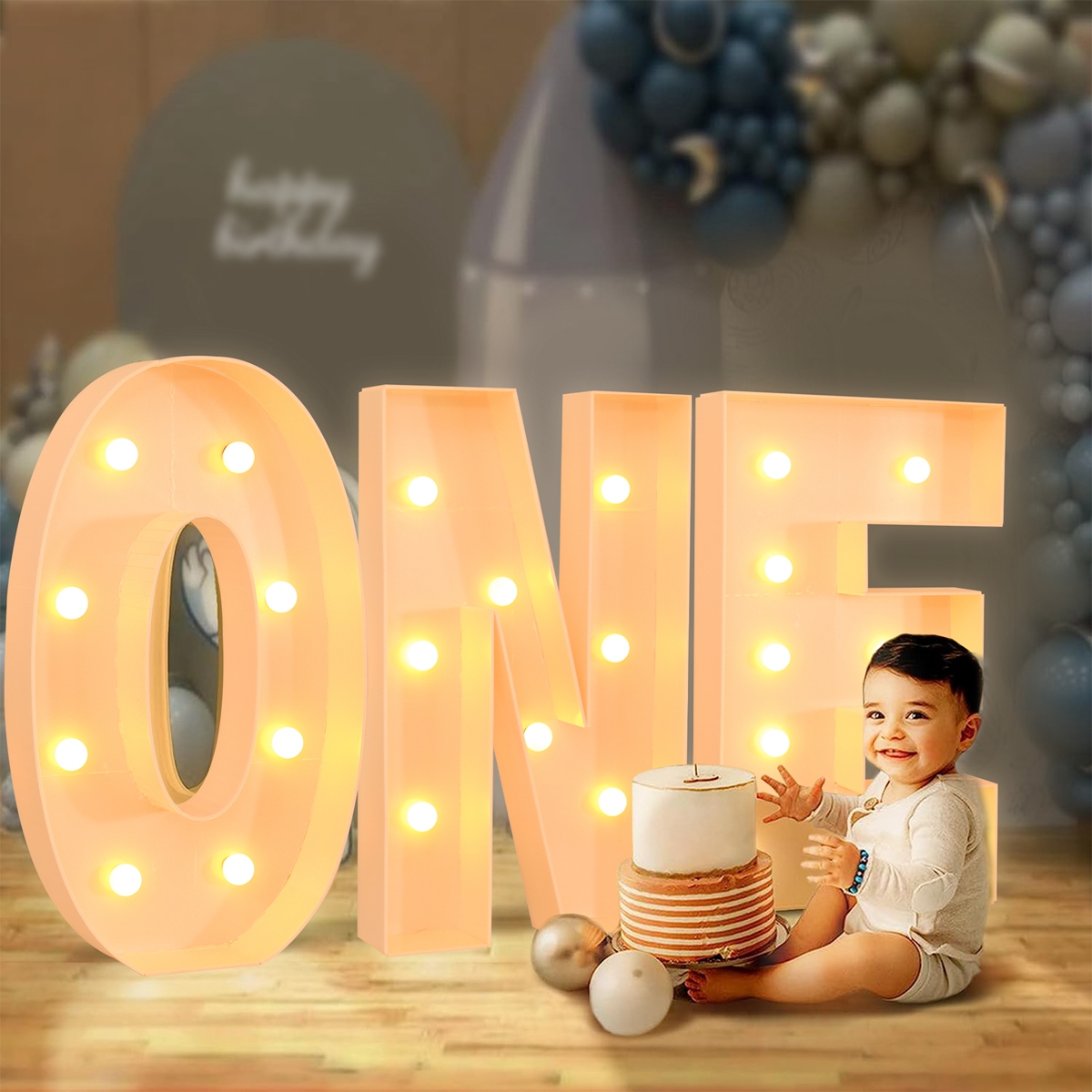 91.5CM Giant Letter Led Light  – обзор и цена Led Balloon Light