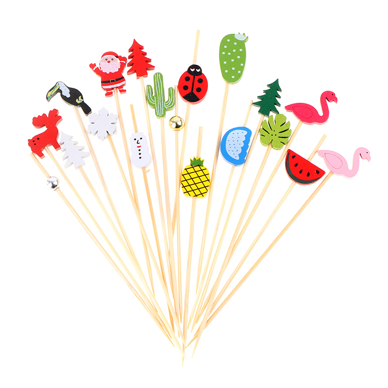 50/100Pcs Star Disposable Bamb – обзор и цена Centerpiece Stick
