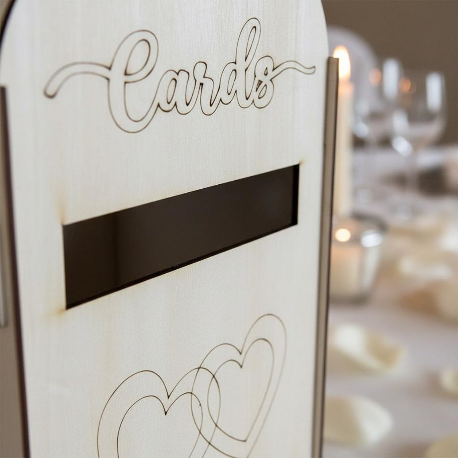 Wooden Wedding Card Box Laser  – обзор и цена Event Party Box