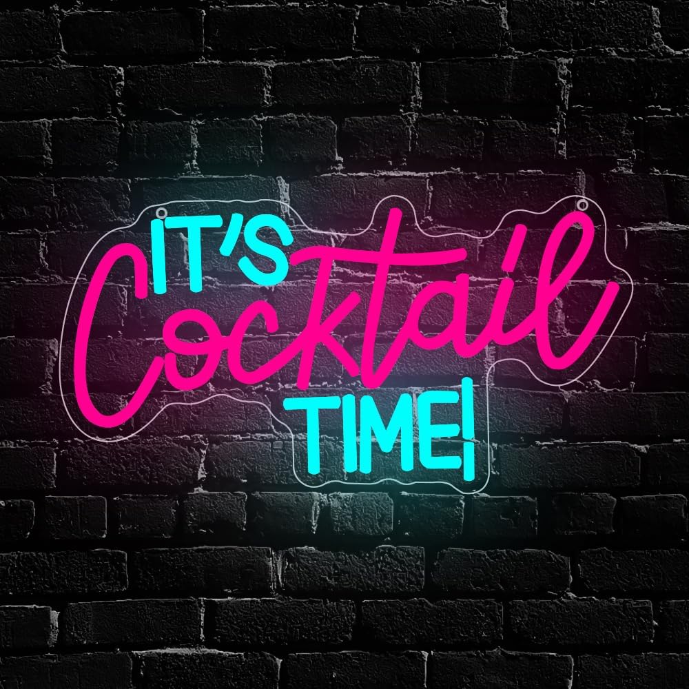 Cocktails Neon Sign USB Powere – обзор и цена Neon Sign Party