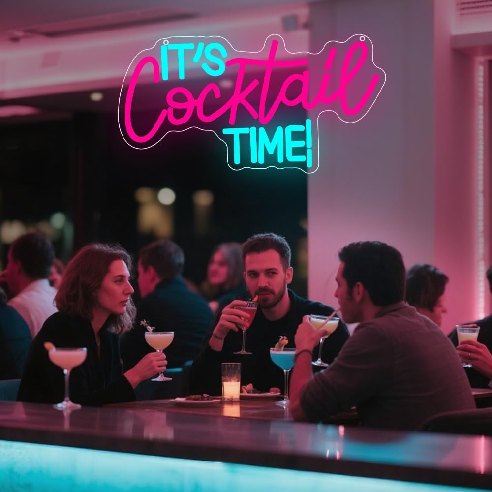 Cocktails Neon Sign USB Powere – обзор и цена Neon Sign Party