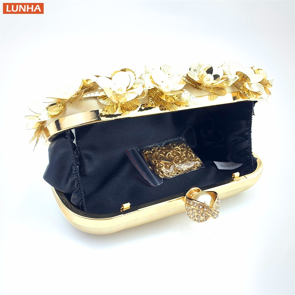 Women's Luxury Pearl Clutch Bo – обзор и цена Event Party Box