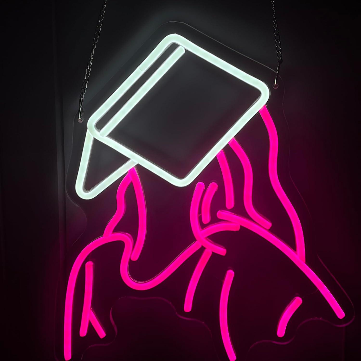 Reading Girl Neon Sign USB Dim – обзор и цена Neon Sign Party