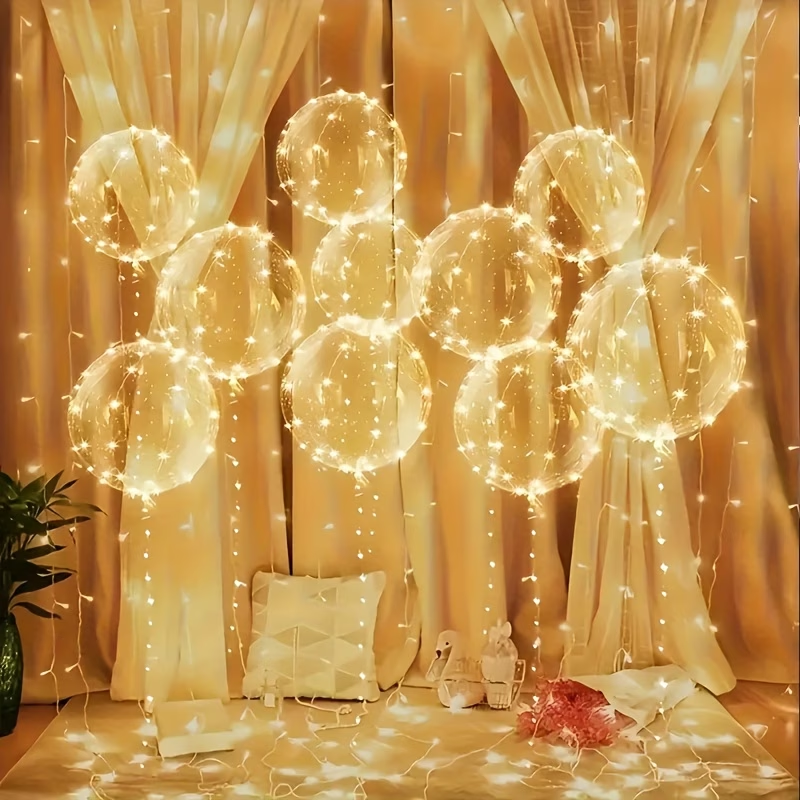 20pcs Set Bobo Balloons with L – обзор и цена Led Balloon Light