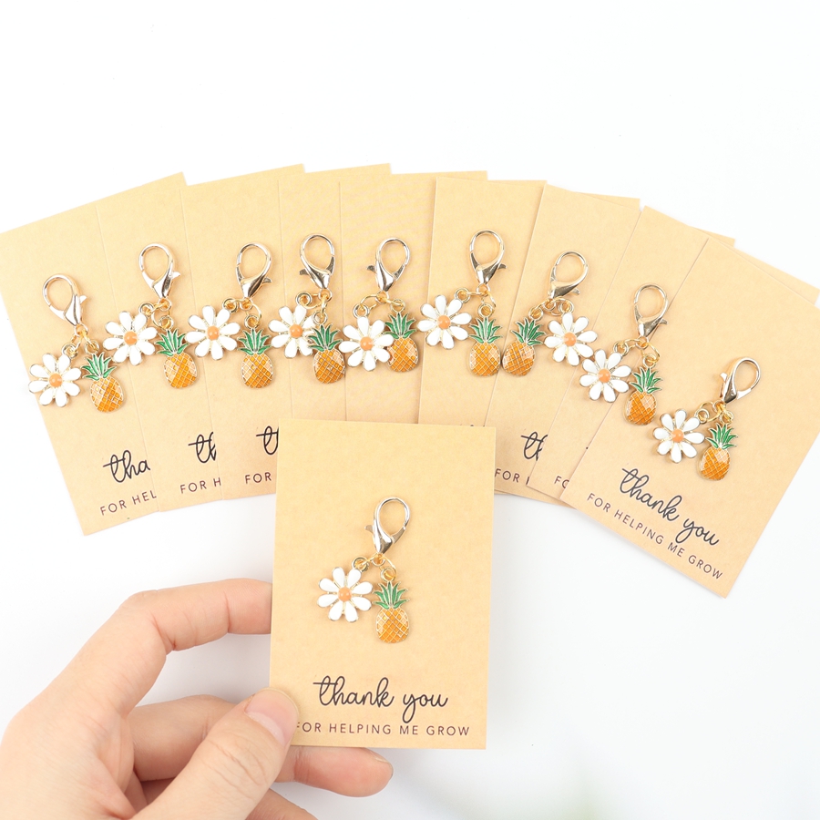 10 Mini Pineapple Keychains, w – обзор и цена Event Party