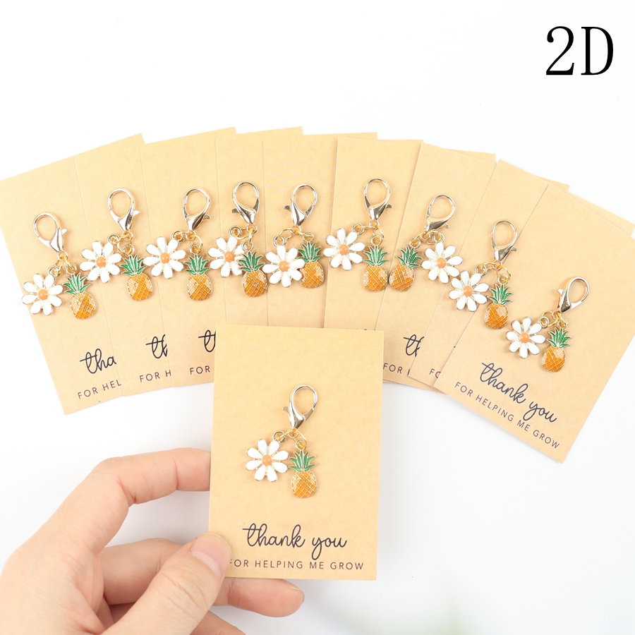 10 Mini Pineapple Keychains, w – обзор и цена Event Party