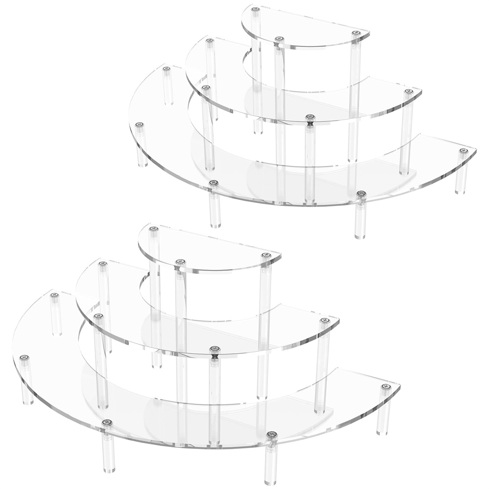 1/2pack Acrylic Display Riser  – обзор и цена Cupcake Stand Tier