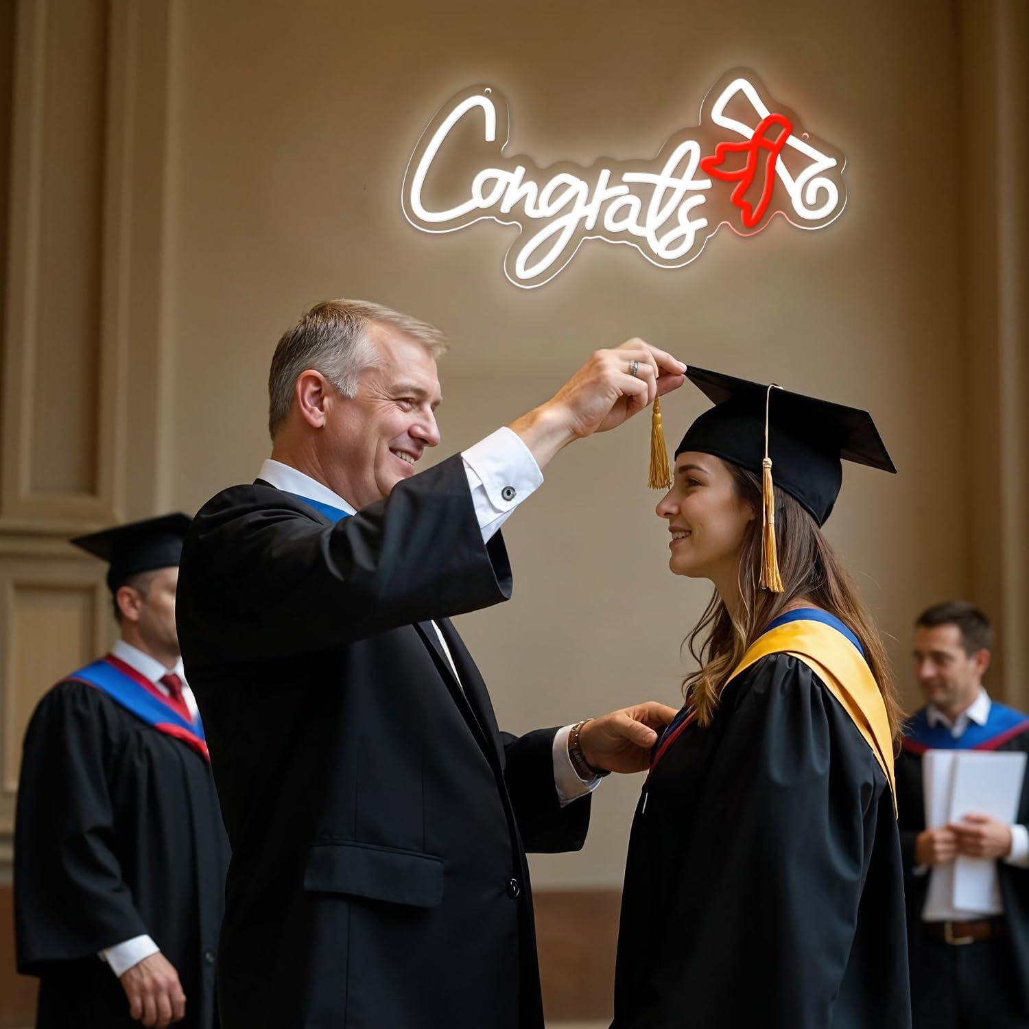 Congrats Graduation Neon Sign  – обзор и цена Neon Sign Party