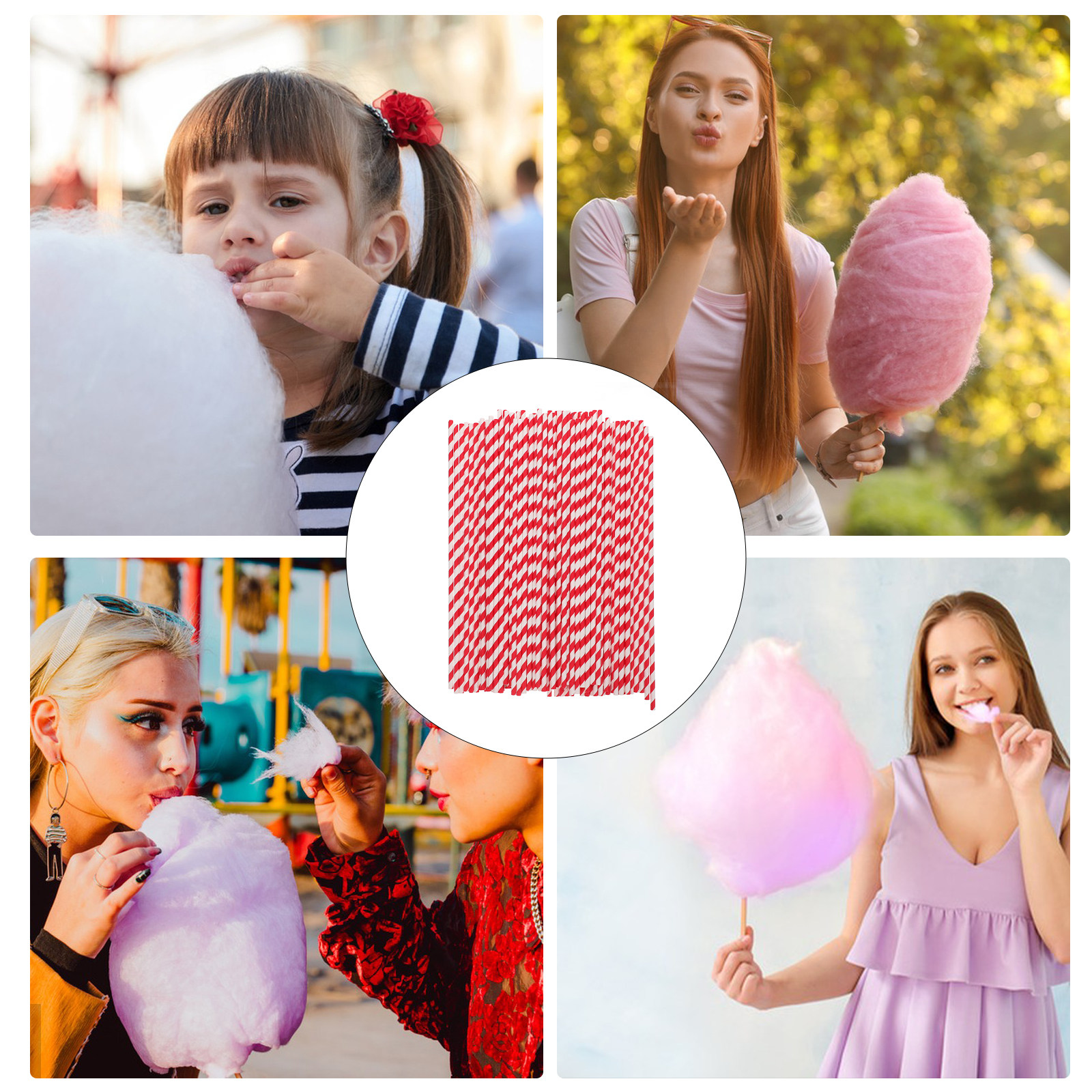 100 Pcs Cotton Candy Cone for  – обзор и цена Cotton Candy Cone
