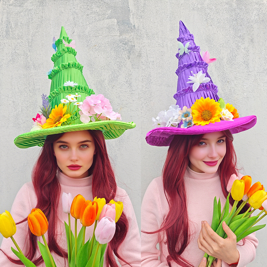Easter Witch Hat Magic Girl Ha – обзор и цена Party Hat Cone