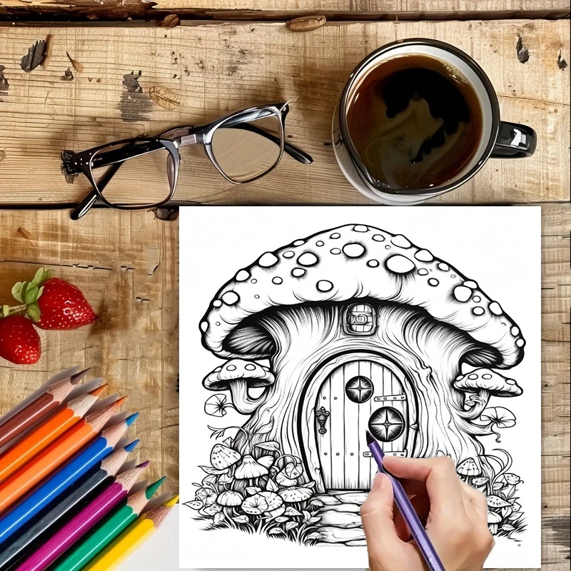 Coloring Book Fairy Door for A – обзор и цена Event Supplies