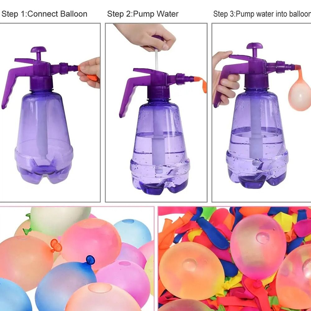 New Portable Air Water Bomb Ba – обзор и цена Balloon Pump Hand